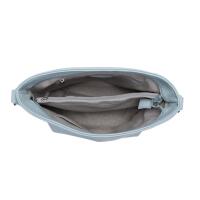 DAMEN TASCHE Shopper Umhängetasche Schultertasche CrossOver Crossbody Beuteltasche Handtasche Hobo Bag Henkeltasche Reise Kunst-Leder Taupe