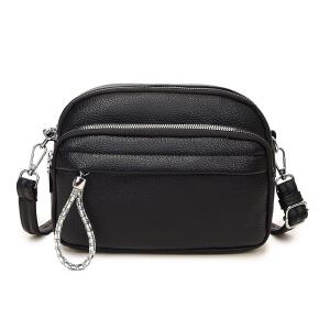 Damen Tasche Crossbody Hüfttasche Bauchtasche Umhängetasche Bodybag Schultertasche Handytasche Gürteltasche Metallic Handtasche Reise Kunst-Leder Schwarz