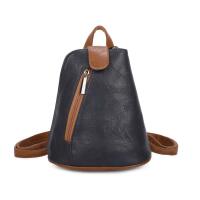 Damen Rucksack Schultertasche Umhängetasche BackPack Handtasche Crossover Crossbody Henkeltasche Reise Stadtrucksack Dunkelblau