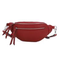 Damen Tasche Gürteltasche Crossbody Leder Optik Hüfttasche Bauchtasche Umhängetasche Cross-Over Bodybag Schultertasche Handytasche Geldtasche Schminktasche Kosmetiktasche