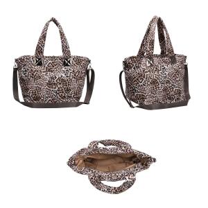 XXL Damen Tasche Nylontasche Shopper Schultertasche Umhängetasche Beuteltasche Handtasche Weekender Reisetasche Shopping Bag Schwarz