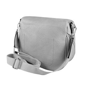 DAMEN TASCHEN Schultertasche Umhängetasche Crossbody Crossover Leder Optik Handtasche Shopper Cognac.