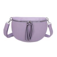 Damen Tasche Gürteltasche Crossbody Hüfttasche Bauchtasche Umhängetasche Cross-Over Bodybag Schultertasche Handytasche Kosmetiktasche Kunst-Leder L155 Flieder