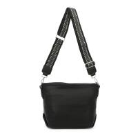 Damen Tasche Shopper Hobo-Bags Crossbody Schultertasche Umhängetasche Handtasche Gürteltasche Crossover Kunst-Leder Schwarz