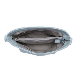 Damen Tasche Shopper Hobo-Bags Crossbody Schultertasche Umhängetasche Handtasche Gürteltasche Crossover Kunst-Leder Grau