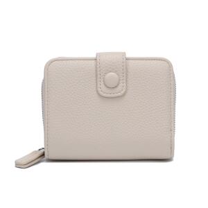 DAMEN GELDBÖRSE Brieftasche Wallet Geldtasche Portemonnaie Kreditkartenetu Portafoglio Kartenetui Geldbeutel Beige