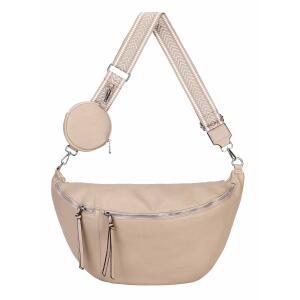 DAMEN TASCHE Crossbody Brusttasche Hüfttasche Schultertasche Umhängetasche Bauchtasche Gürteltasche Crossover Slingntasche Reise Bag Kunstleder  Rosa V1