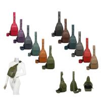 Damen Crossbody Sling Tasche Rucksack Bodybag Crossbag Crossover Schultertasche Gürteltasche Brusttasche Umhängetasche Cognac