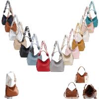 Damen Tasche XXL Shopper Hobo Bag Schultertasche Crossbody Umhängetasche Beuteltasche Handtasche Crossover Leder Optik Dunkelblau