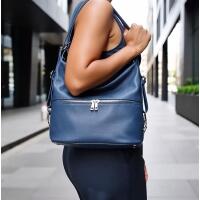 Made in Italy DAMEN echt LEDER 2in1 Handtasche Rucksack Schultertasche CityRucksack Stadtrucksack BackPack Lederrucksack Daypack Ledertasche Olivgrün