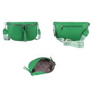 Damen Tasche Bodybag Gürteltasche Crossbody Brusttasche Umhängetasche Hüfttasche Crossover Bauchtasche Schultertasche Handytasche Kunstleder Braun