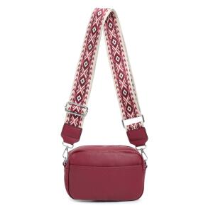 C.C Gürteltasche Für Damen – Wasserdichte Crossbody-Tasche Mit Verstellbarem Riemen In Rose Für Alltag & Sport