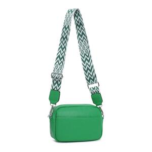 DAMEN TASCHE Gürteltasche Brusttasche Umhängetasche Schultertasche Bauchtasche Crossbody Bag Hüfttasche Handtasche Abendtasche Kunstelder Grün