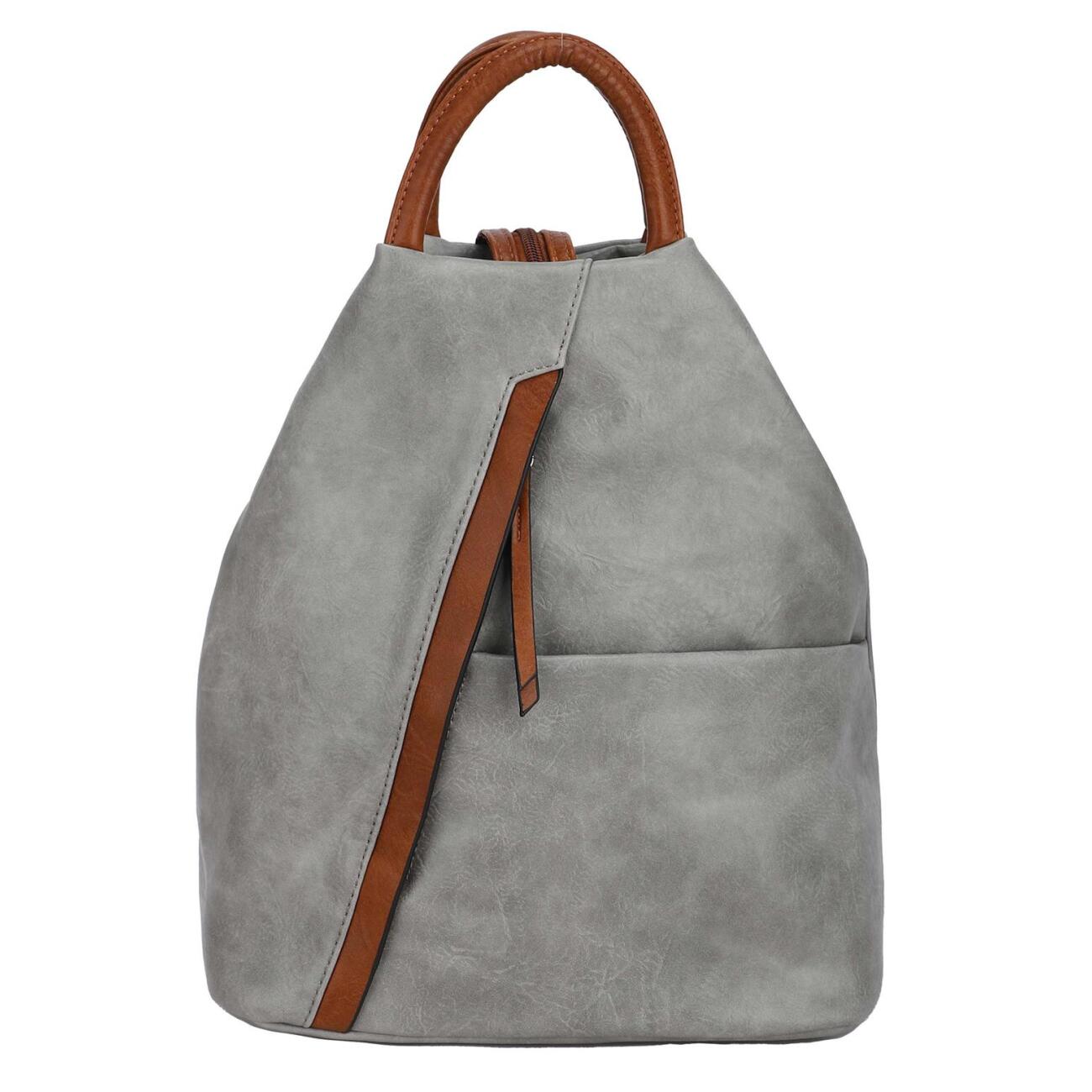 Damen Rucksack Tasche Schultertasche Leder Optik Daypack...
