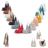 DAMEN TASCHE XXL SET 2in1 Shopper Hobo Bag Schultertasche Cross Over Body Bag Umhängetasche Beuteltasche Handtasche Leder Optik Silber