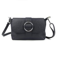 MADE in ITALY Damen LEDER TASCHE Umhängetasche Cross Over Body Messenger Bag Echtleder Ledertasche Schultertasche Brusttasche Hüfttasche Gürteltasche Clutch Abendtasche Dunkelblau