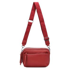 Damen-Umhängetasche Mit Vielen Taschen – Crossbody-Messenger-Tasche, Oxford-Stoff, 28x12x20 Cm