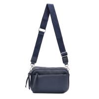 DAMEN TASCHE Cross Over Body Bag Brusttasche Umhängetasche Schultertasche Brieftasche Smartphone Geldtasche Abend Handy Clutch Dunkelblau 3xFach