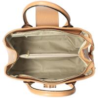 Made in Italy Damen Echt Leder Tasche Business Shopper Glattleder Henkeltasche Schultertasche Handtasche Ledertasche Umhängetasche Hobo Tote Bag Cognac (Glattleder)
