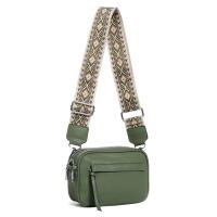 Damen Tasche Crossbody Hüfttasche Brusttasche Umhängetasche Bodybag Cross Over Schultertasche Handytasche Gürteltasche Handtasche Freizeit Reise Leder Optik