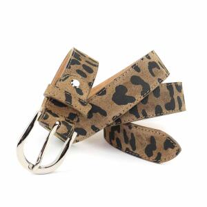 MILORDE Damen Gürtel Mit Ratsche - Echtleder Verstellbar