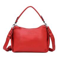 Damen Tasche Shopper Handtasche Hobo Bag Schultertasche Cross Over Umhängetasche Beuteltasche Henkeltasche Leder Optik Rot