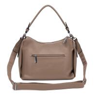 Damen Tasche Shopper Handtasche Hobo Bag Schultertasche Cross Over Umhängetasche Beuteltasche Henkeltasche Leder Optik Rot