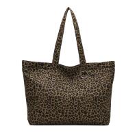 XXL Damen Leo Tasche Shopper Schultertasche Handtasche Leopard Print Umhängetasche Beuteltasche Weekender Tragetasche Reisetasche Shopping Canvas Tote Bag