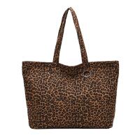 XXL Damen Leo Tasche Shopper Schultertasche Handtasche Leopard Print Umhängetasche Beuteltasche Weekender Tragetasche Reisetasche Shopping Canvas Tote Bag