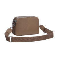 DAMEN TASCHE Crossbody Umhängetasche Bodybag Schultertasche Crossover Damentasche Brieftasche Handtasche Muster Taschengurt Reise Kunstleder  Dunkelblau