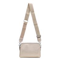 DAMEN TASCHE Crossbody Umhängetasche Bodybag Schultertasche Crossover Damentasche Brieftasche Handtasche Muster Taschengurt Reise Kunstleder Gold