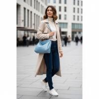 Damen Tasche Shopper FLECHTOPTIK Hobo Bag Schultertasche Cross Over Umhängetasche Beuteltasche Handtasche Henkeltasche Henkel Leder Optik Rosa