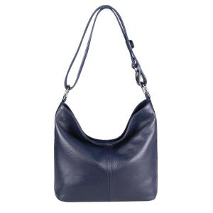 Made in Italy Damen Echt Leder Tasche Shopper Hobo-Bags Schultertasche Umhängetasche Handtasche Henkeltasche Ledertasche