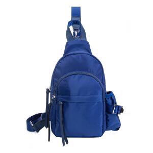 DAMEN  HERREN UNISEX TASCHE Brusttasche Crossbody Bodybag Schultertasche Umhängetasche Rucksack Daypack Backpack Crossbag Nylon ultraleicht Sling Bag Crossover Reise Urlaub Freizeit Dunkelblau