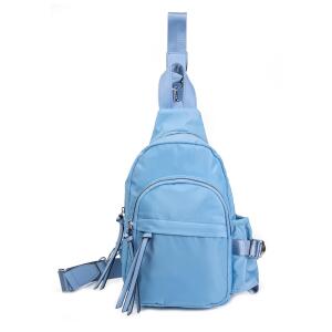 DAMEN  HERREN UNISEX TASCHE Brusttasche Crossbody Bodybag Schultertasche Umhängetasche Rucksack Daypack Backpack Crossbag Nylon ultraleicht Sling Bag Crossover Reise Urlaub Freizeit Dunkelblau