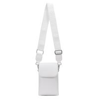 Damen Tasche Crossbody Handytasche Umhängetasche Bodybag Schultertasche Crossover Smartphone Geldbörse Brusttasche Handtasche Brieftasche Abend Weiß