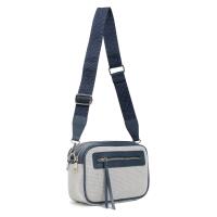 Damen Tasche Schultertasche Cross Over Body Bag Canvas Umhängetasche Brusttasche Muster Gürtel Bodybag Damentasche Handtasche Brieftasche Reise Kunst-Leder