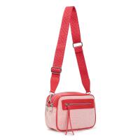 Damen Tasche Schultertasche Cross Over Body Bag Canvas Umhängetasche Brusttasche Muster Gürtel Bodybag Damentasche Handtasche Brieftasche Reise Kunst-Leder