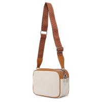 Damen Tasche Schultertasche Cross Over Body Bag Canvas Umhängetasche Brusttasche Muster Gürtel Bodybag Damentasche Handtasche Brieftasche Reise Kunst-Leder Rot