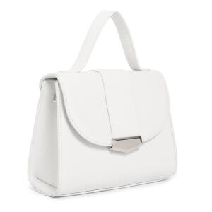 Damen kleine Handtasche Messenger Shopper Schultertasche Crossover Umhängetasche Bodybag Henkeltasche Crossbody Abendtasche Weiß