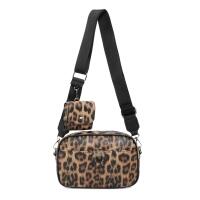 DAMEN TASCHE Cross Over Body Bag Brusttasche Umhängetasche Schultertasche Brieftasche Smartphone Geldtasche Abend Handy Clutch Leopard
