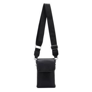 Damen Tasche Crossbody Handytasche Umhängetasche Bodybag Schultertasche Crossover Smartphone Geldbörse Brusttasche Handtasche Brieftasche Abend Schwarz V1
