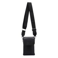 Damen Tasche Crossbody Handytasche Umhängetasche Bodybag Schultertasche Crossover Smartphone Geldbörse Brusttasche Handtasche Brieftasche Abend Schwarz V1