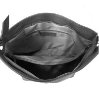 MADE in ITALY Damen LEDER TASCHE Umhängetasche Shopper Cross Over Body Bag Handtasche Ledertasche Schultertasche Hobo Bag Dunkeltaupe