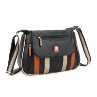 DAMEN TASCHE  Schultertasche Shopper Leder Optik Vintage Crossbody Umhängetasche Crossover Beuteltasche Reisetasche Leder Optik Freizeittasche