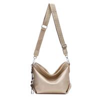 DAMEN TASCHE Crossbody Umhängetasche Shopper Bodybag Schultertasche Hobo Bag Leder Optik CrossOver Freizeit Urlaub leicht