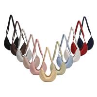 DAMEN TASCHE MOON Bag Brust Cordtasche Crossbody Runde Schultertasche Halbmond Shopper Umhängetasche Crossover Freizeit Urlaub