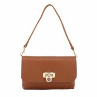 Made in Italy DAMEN LEDER TASCHE Mini Bag Ketten Schultertasche Crossbody Handytasche Abendtasche Umhängetasche Handtasche Clutch Smartphone Überschlagtasche