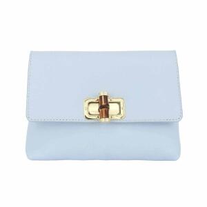 Made in Italy DAMEN LEDER TASCHE Schultertasche Crossbody Handytasche Abendtasche Umhängetasche Handtasche Clutch Smartphone Mini Bag Überschlagtasche