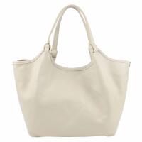 Made in Italy DAMEN LEDER TASCHE Shopper Schultertasche Tote Bag Crossbody Business Umhängetasche Handtasche Ledertasche Freizeittasche DIN-A4